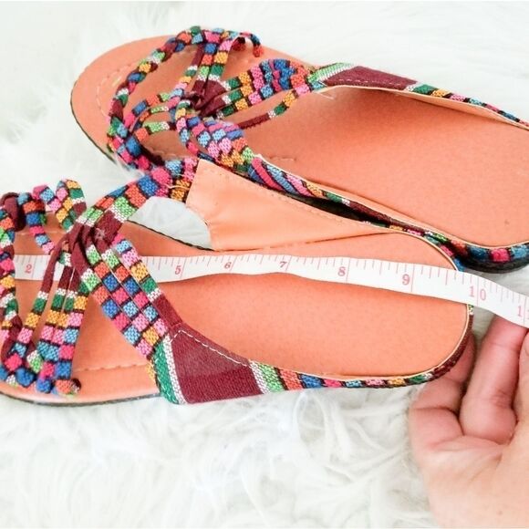 Rainbow sandals  - Picture 2 of 5